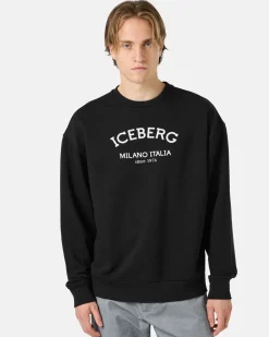 Iceberg Crew-neck Sweatshirt With Logo