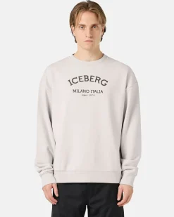 Iceberg Crew-neck Sweatshirt With Logo