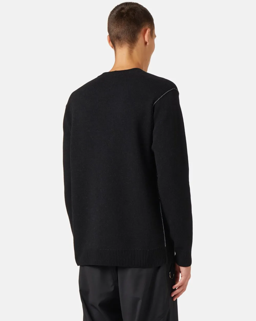 Iceberg Crew-neck Wool Blend Sweater