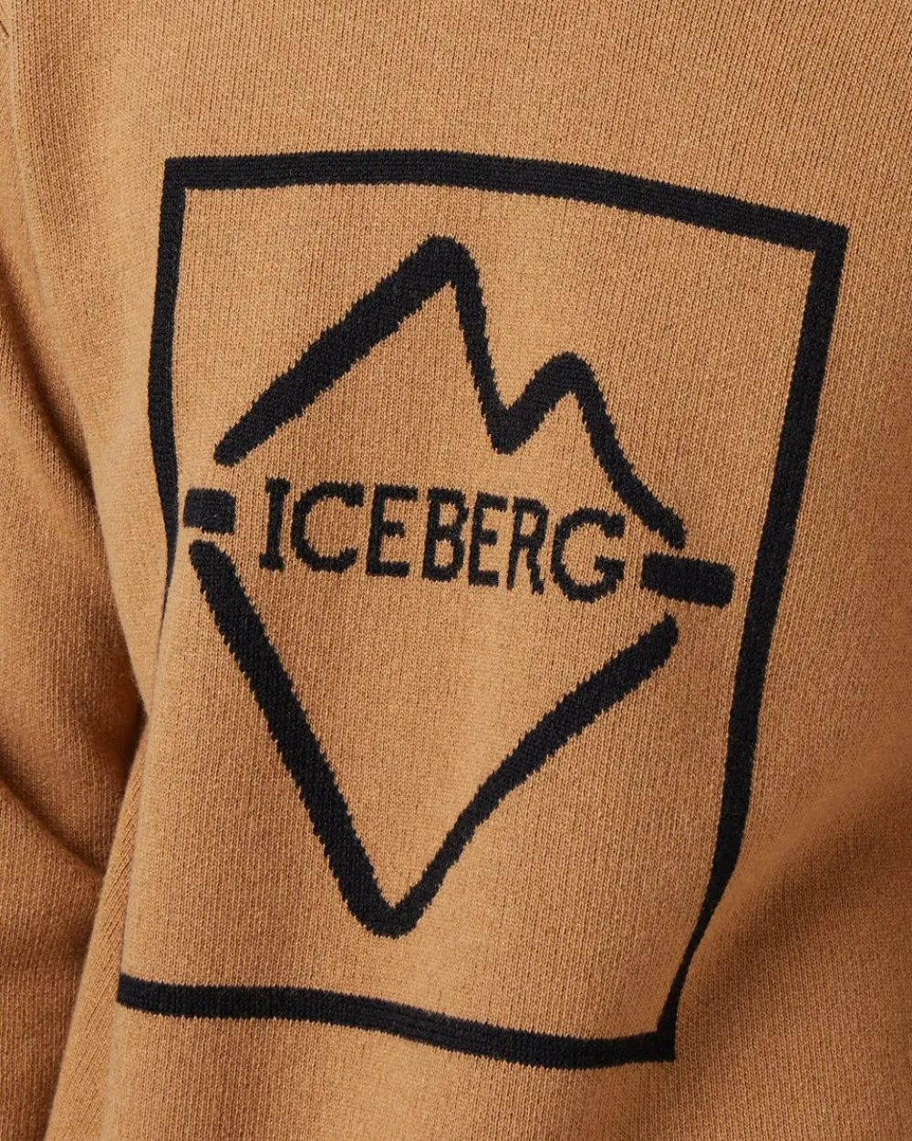 Iceberg Crew-neck Wool Blend Sweater