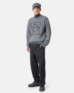 Iceberg Crew-neck Wool Blend Sweater