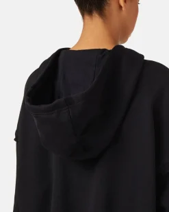 Women Iceberg Cropped Sweatshirt With Hood