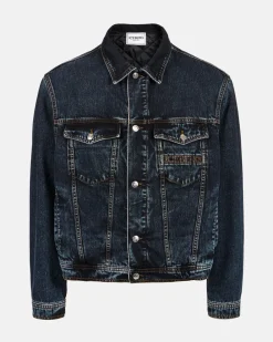 Iceberg Denim Jacket With Vintage Treatment
