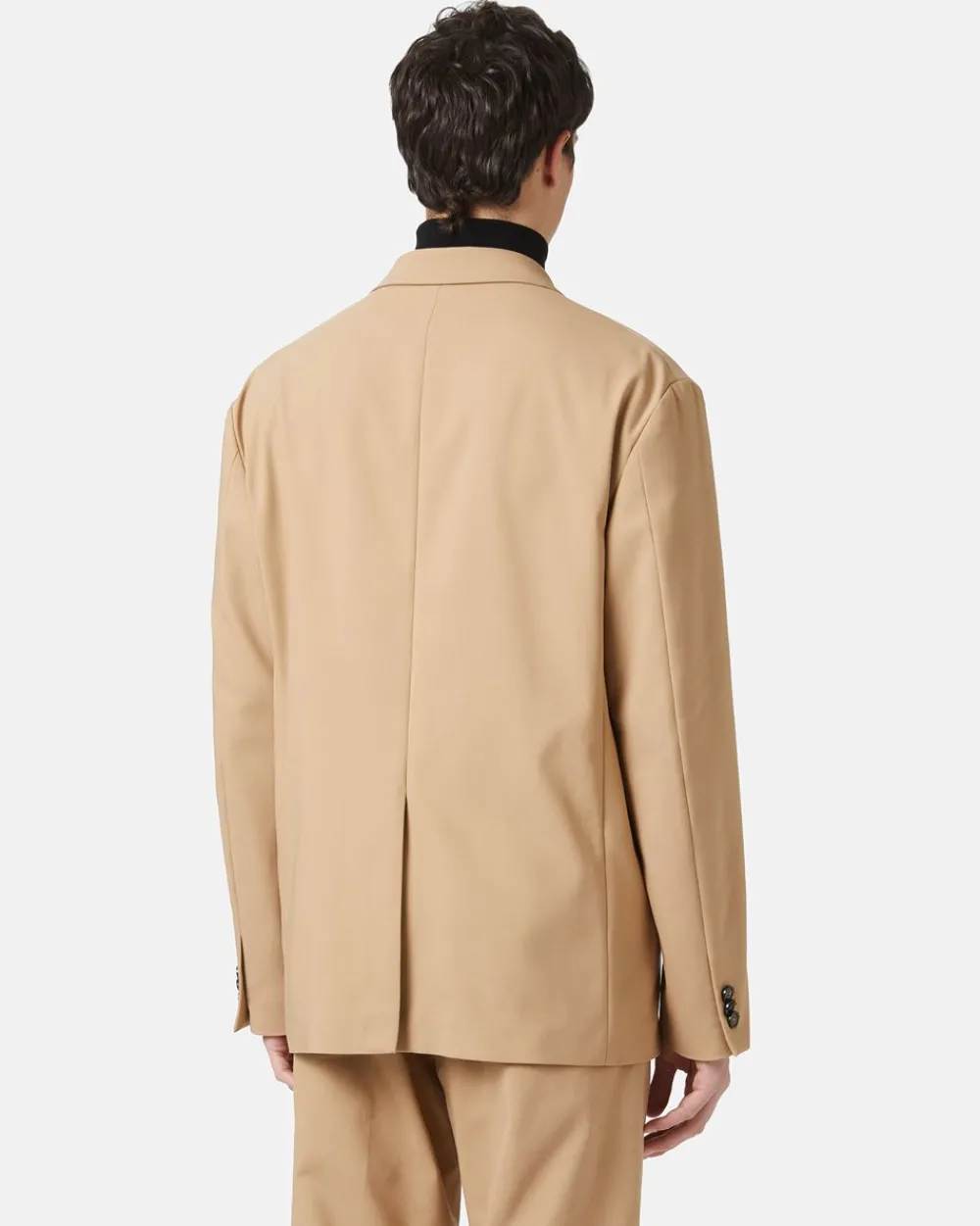Iceberg Double-breasted Jacket In Double Stretch Fabric