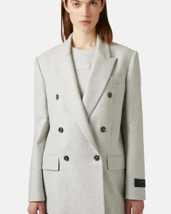 Women Iceberg Double Jacket In Flannel