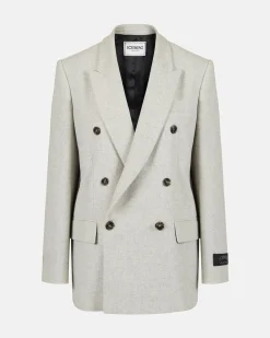 Women Iceberg Double Jacket In Flannel