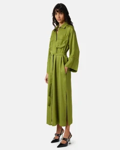 Women Iceberg Dress With Snake Design