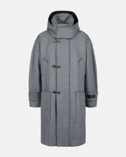 Iceberg Duffle Coat In Double Cloth