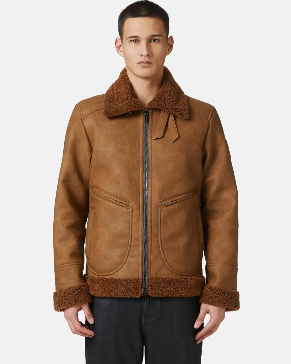 Iceberg Eco Sheepskin With Embossed Patch