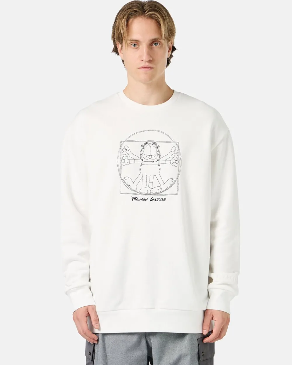 Iceberg Ecru Over-fit Sweatshirt