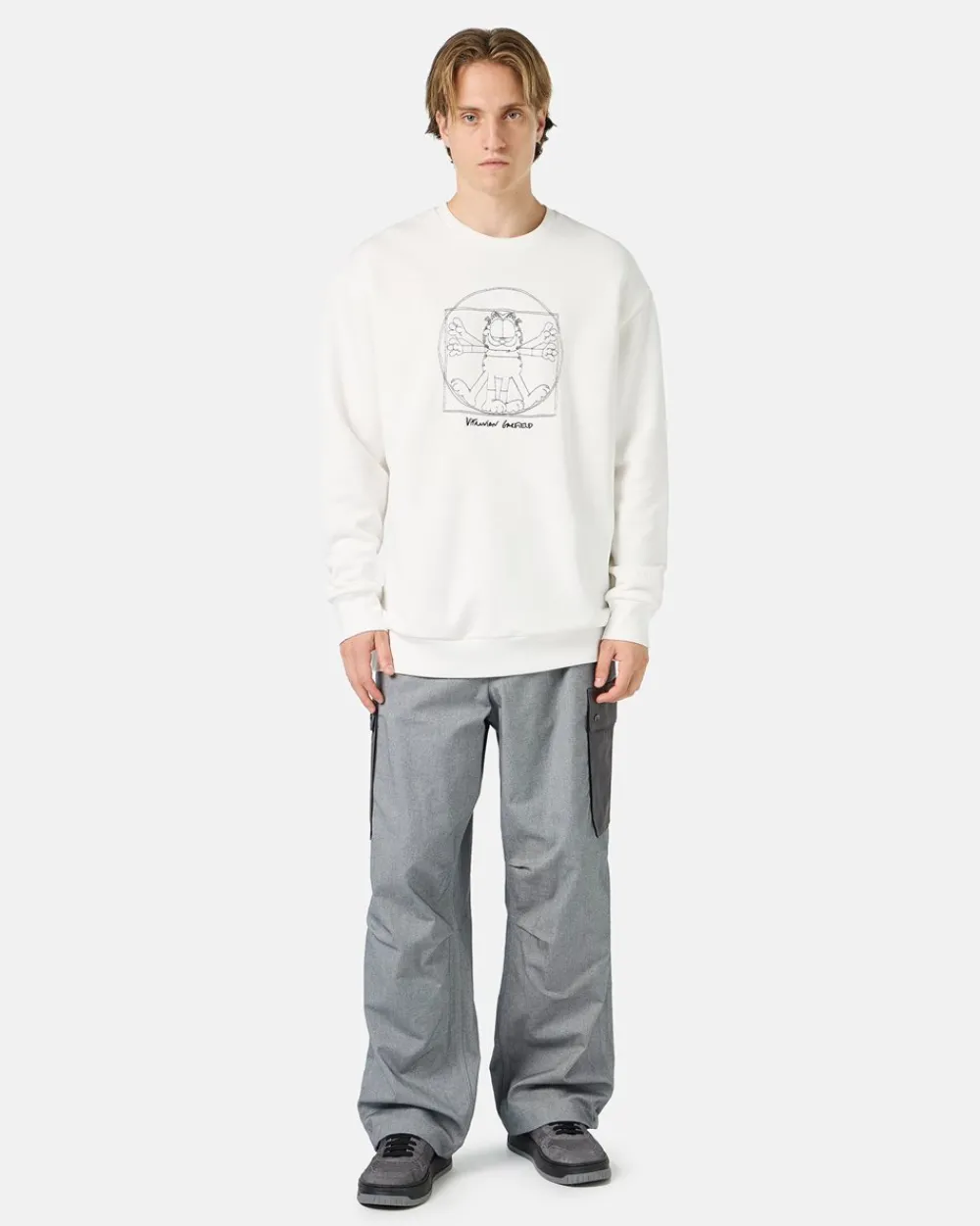 Iceberg Ecru Over-fit Sweatshirt
