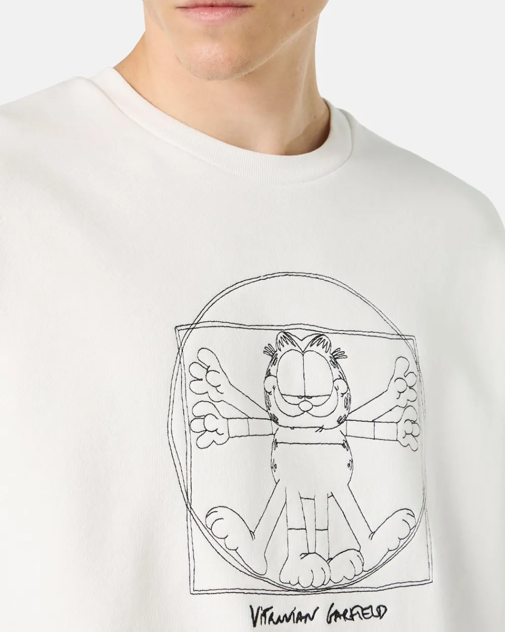 Iceberg Ecru Over-fit Sweatshirt