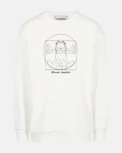 Iceberg Ecru Over-fit Sweatshirt