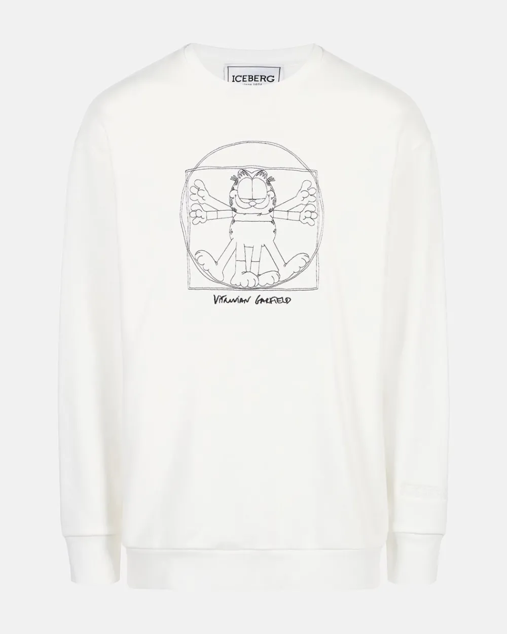 Iceberg Ecru Over-fit Sweatshirt