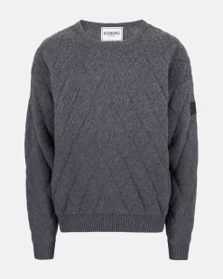 Iceberg Elegant Sweater With Logo