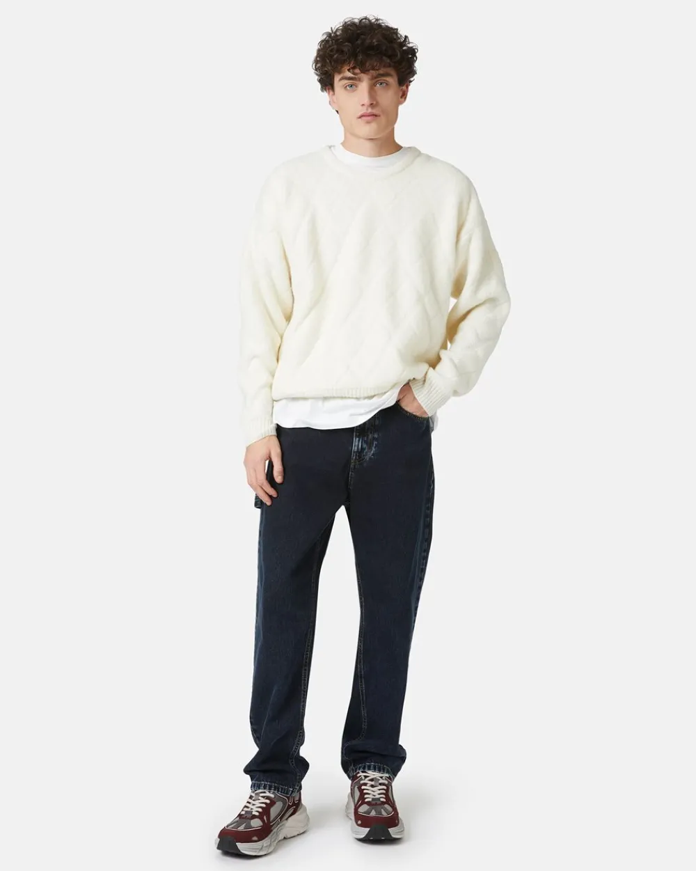 Iceberg Elegant Sweater With Logo