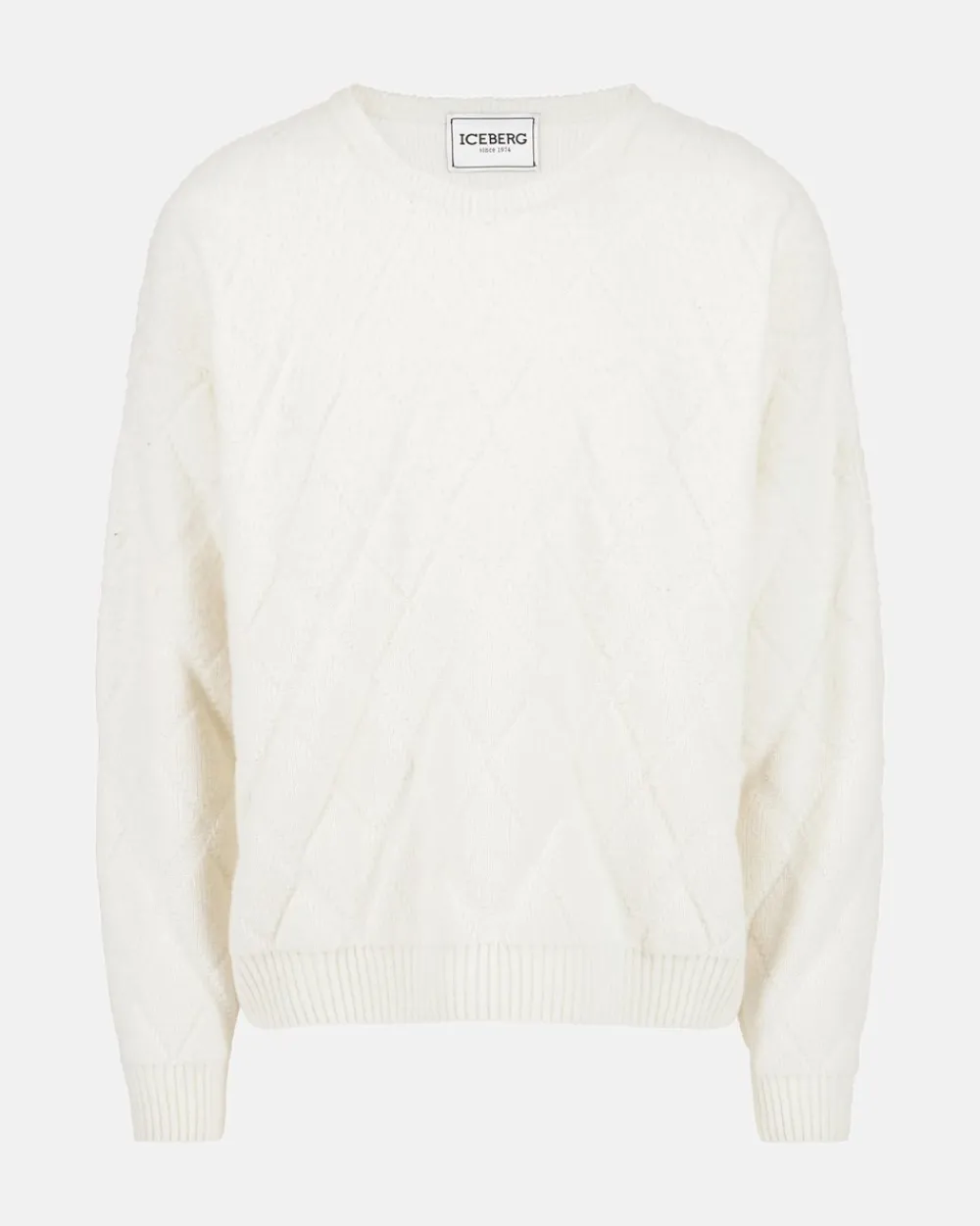 Iceberg Elegant Sweater With Logo