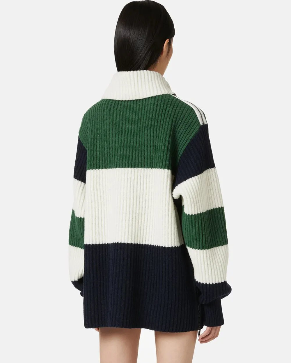 Women Iceberg English Knit Wool Blend Turtleneck