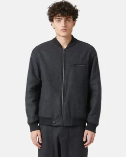 Iceberg Flannel Jacket With Embroidered Bear