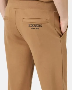 Iceberg Fleece Joggers With Logo