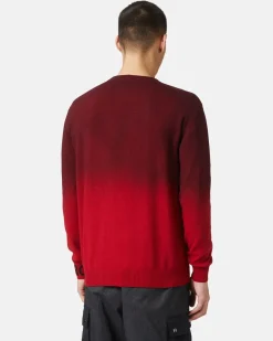 Iceberg Gradient Red Wool Sweater