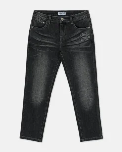 Kids/BOY Iceberg Gray Stonewashed 5-pocket Jeans
