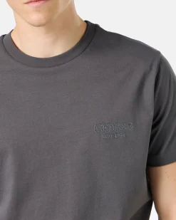 Iceberg Grey Crewneck Sweatshirt With Embroidered Logo