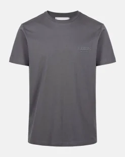 Iceberg Grey Crewneck Sweatshirt With Embroidered Logo