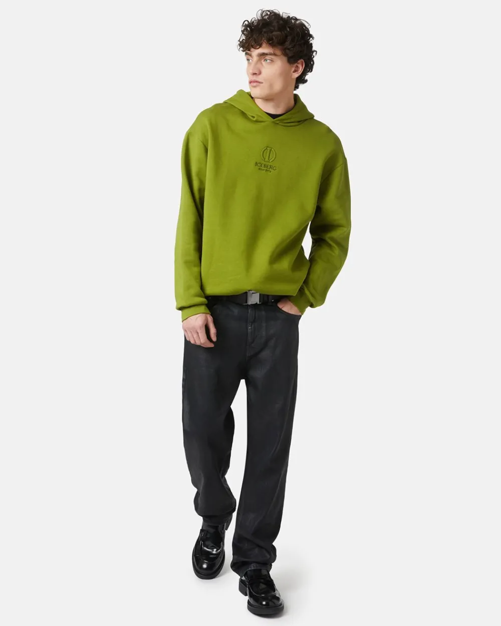 Iceberg Hooded Sweatshirt With Monogram Logo