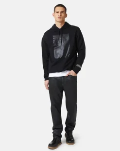 Iceberg Hooded Sweatshirt With Rubberized Print