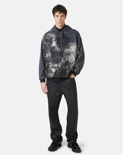Iceberg Hoodie With Prints