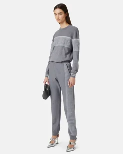 Women Iceberg Joggers In Extrafine Merino Wool