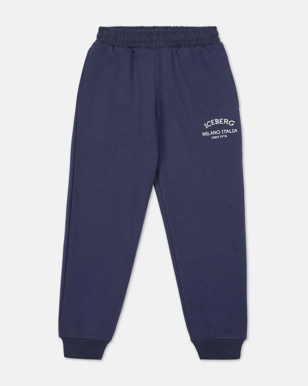 Kids/BOY Iceberg Jogger Sweatpants In Blue With Institutional Logo
