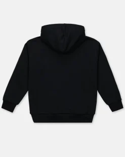 Kids/BOY Iceberg Junior Collection Black Hooded Sweatshirt