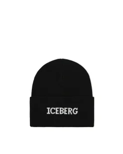 Iceberg Knitted Beanie Hat