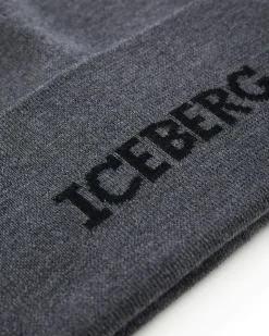 Iceberg Knitted Beanie Hat