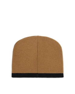 Iceberg Knitted Hat In Carded Wool Blend
