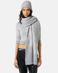 Women Iceberg Knitted Scarf With Jacquard Workmanship