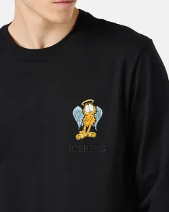 Iceberg Long-sleeved Cotton Jersey T-shirt