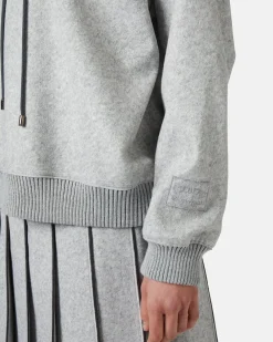 Women Iceberg Melange Hooded Sweatshirt
