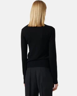 Women Iceberg Merino Mock-neck Sweater