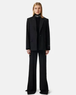 Women Iceberg Merino Mock-neck Sweater