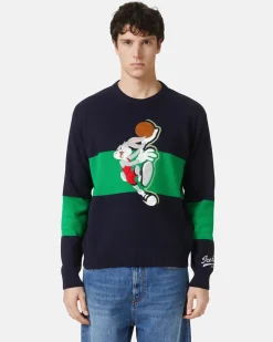 Women Iceberg Merino Wool Sweater From The Re-Edit Collection
