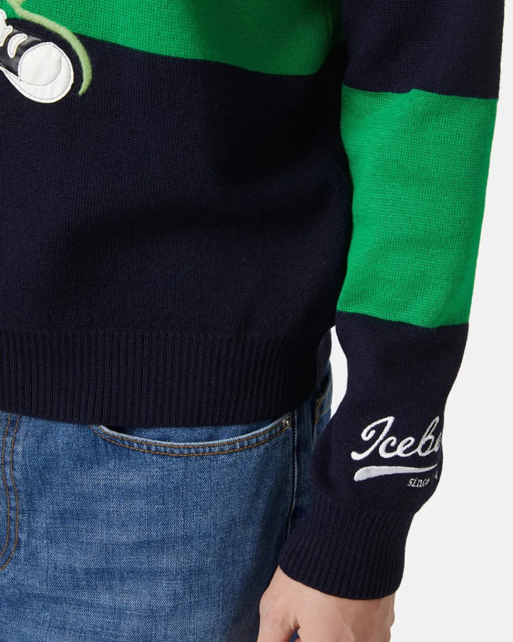 Women Iceberg Merino Wool Sweater From The Re-Edit Collection
