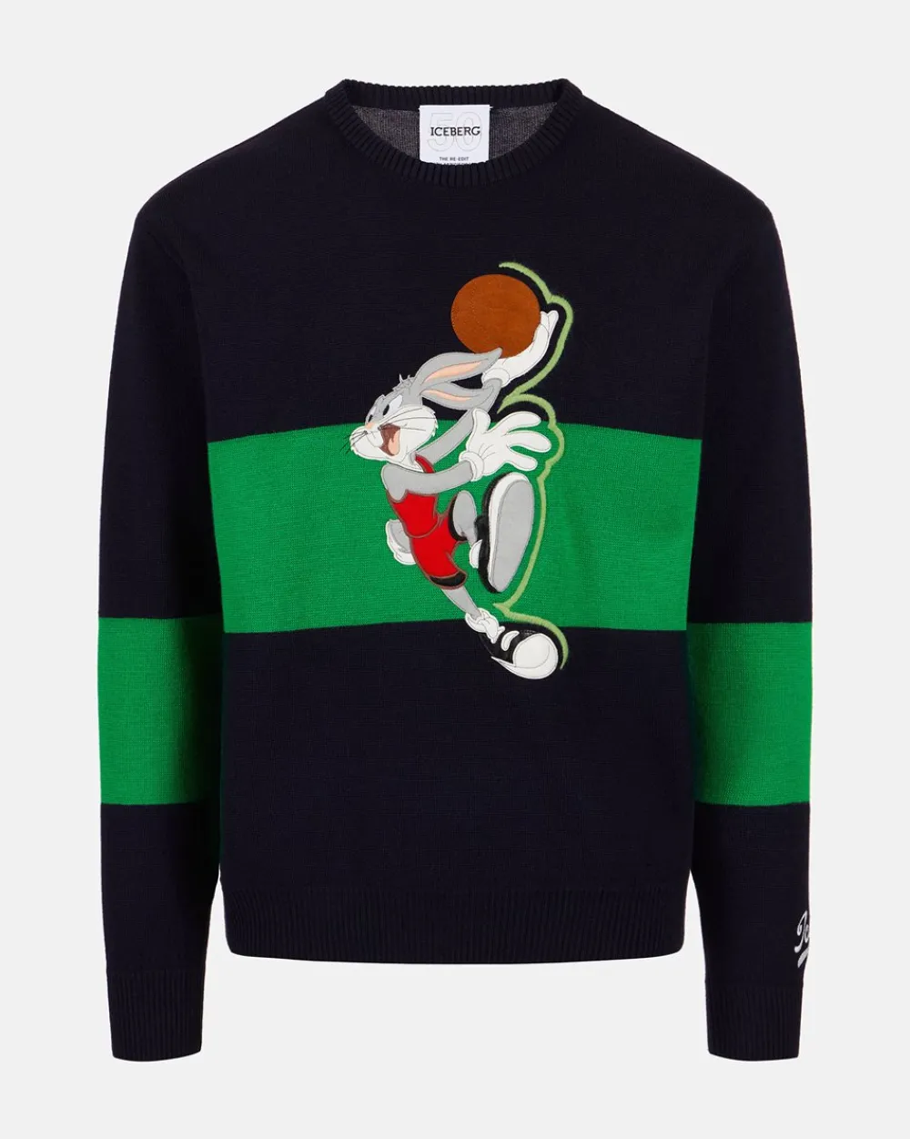 Women Iceberg Merino Wool Sweater From The Re-Edit Collection