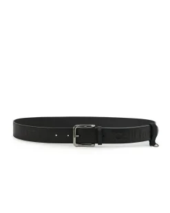 Iceberg Nappa Belt With Embossed Logo