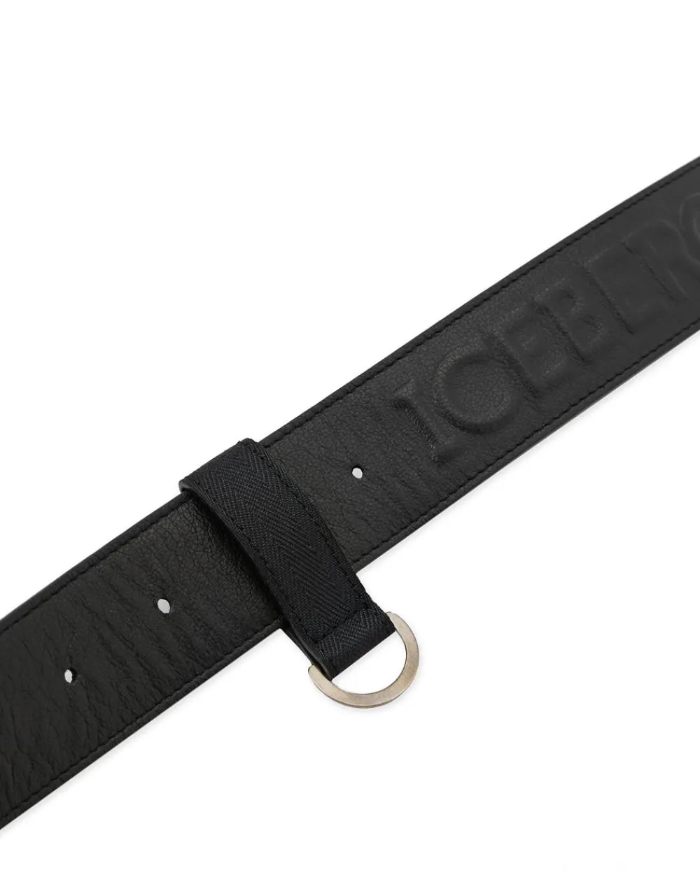 Iceberg Nappa Belt With Embossed Logo