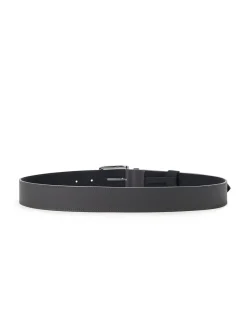 Iceberg Nappa Belt With Embossed Logo