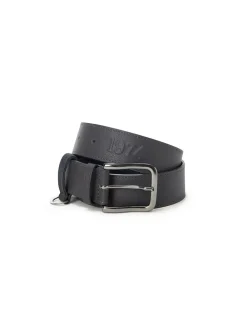 Iceberg Nappa Belt With Embossed Logo