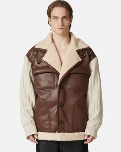 Iceberg Nappa Eco-sheepskin Jacket